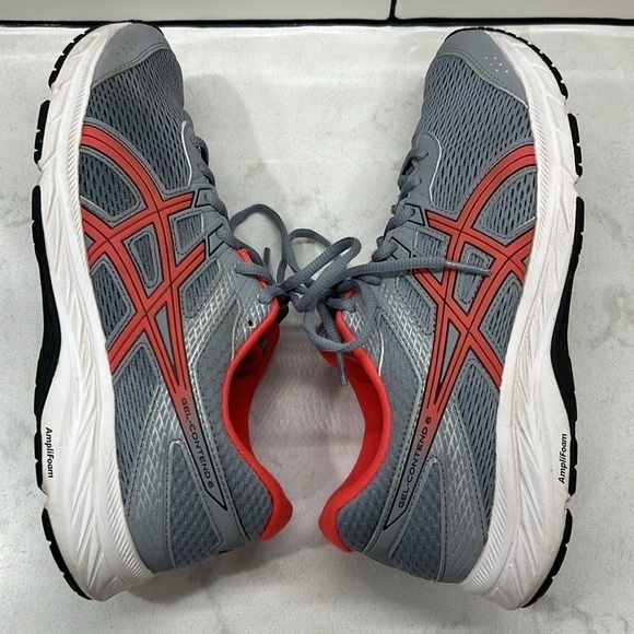 Women's ASICS GEL-Contend 6 Running Sneaker Sheet Rock/Diva Pink 8.5 - Picture 8 of 16